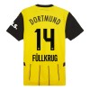 Officiële Voetbalshirt Borussia Dortmund Fullkrug 14 Thuis 2024-25 - Heren